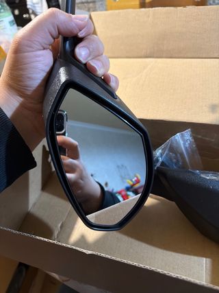 Espejos Retrovisores Moto con Intermitente LED