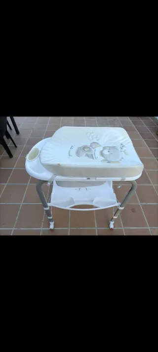 Bañera cambiador para bebé