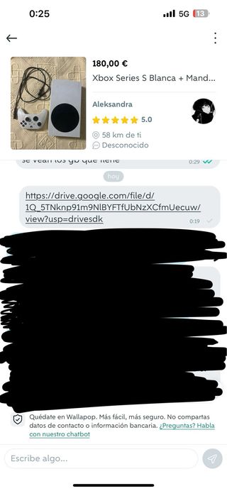 Xbox Series S Blanca + Mando + Cable