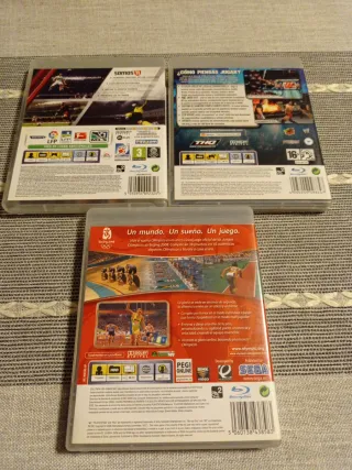 Lote 3 Giochi PS3: FIFA 11, WWE SmackDown, Beijing