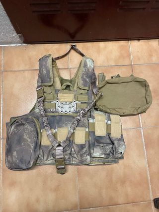 Lote Chaleco Táctico CIRAS ATACS AU