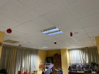 Techo placas escayola y pantallas desmontables