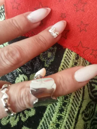 Anillo Tous Rosa y Plata