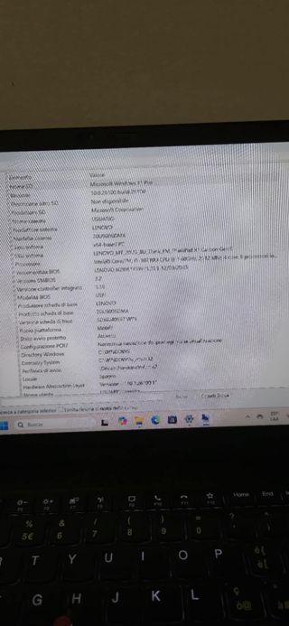 Lenovo X1 Carb Gen 8 i5-10210U, 16Gb y 256Gb