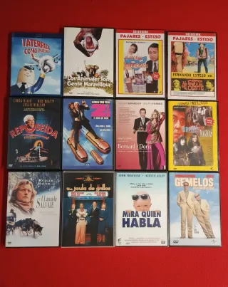 Películas dvd a 7€ unidad