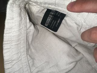 Pantalón corto lino Zara Talla L