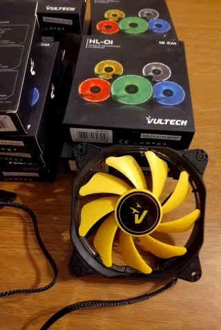 Ventola raffreddamento con illuminazione led