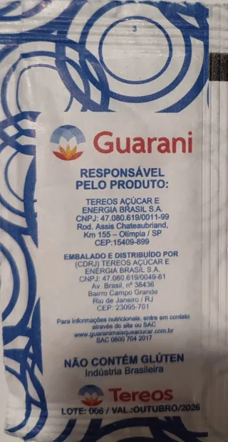 Lote8 Azucarillos vacios Pais Brasil 🇧🇷