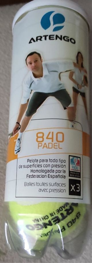 3 Pelotas Pádel Artengo 840