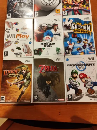 Pack 12 Juegos Wii