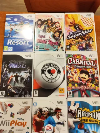Pack 12 Juegos Wii