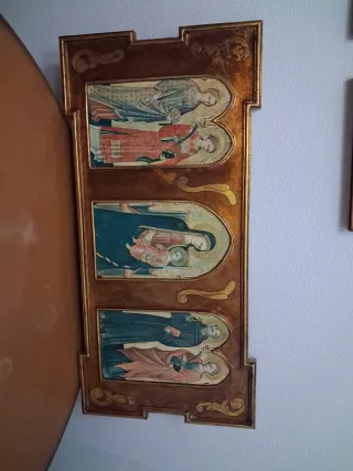 Cuadro religioso antiguo