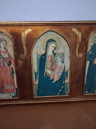 Cuadro religioso antiguo