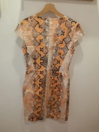 Vestido ZENDRA estampado serpiente T40