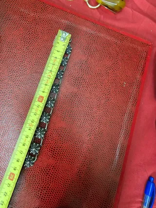 Pulsera vintage plata diseño floral