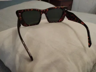 Occhiali da sole quadrati tartaruga