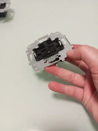 Doble conmutador Niessen Arco