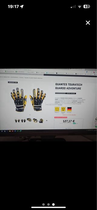 Guantes Touratech Trail Talla M