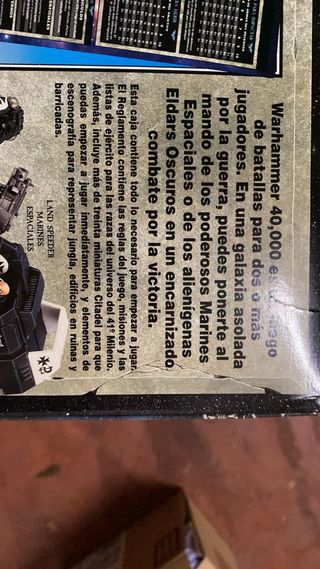 Warhammer 40,000 Caja Juego