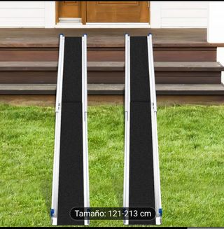 Rampa telescópica de aluminio