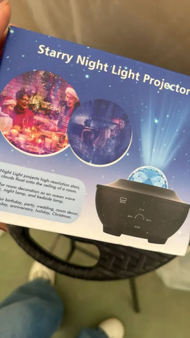 Proyector Estrellas 3-en-1