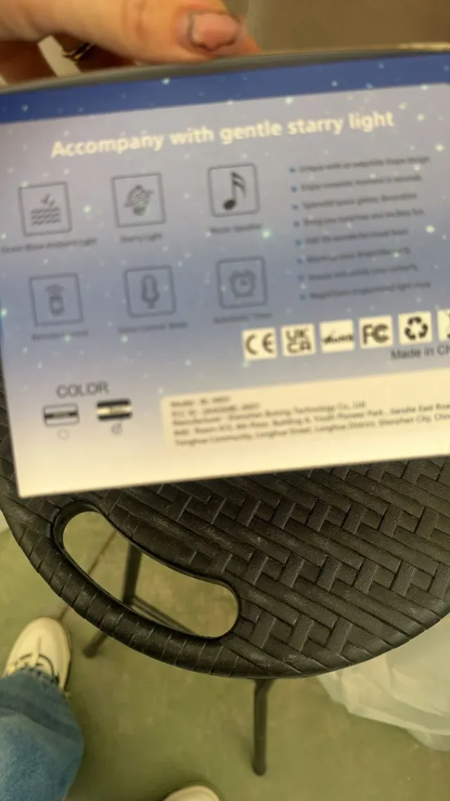 Proyector Estrellas 3-en-1