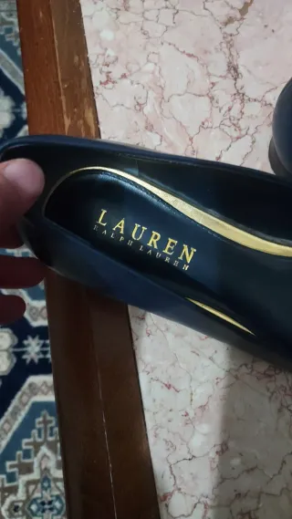 Bailarinas Ralph Lauren Rosa y Doradas 40 € los do