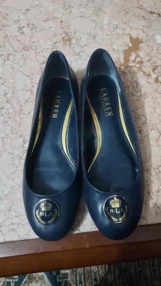 Bailarinas Ralph Lauren Rosa y Doradas 40 € los do