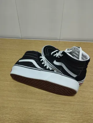 Zapatillas Vans bota plataforma T-39 buen estado
