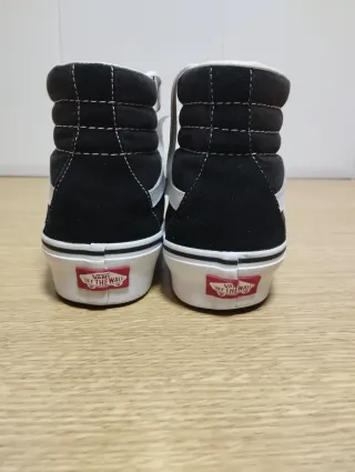 Zapatillas Vans bota plataforma T-39 buen estado