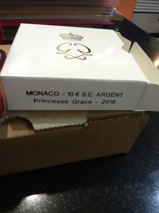 Mónaco 2019 Grace Kelly 10€ Plata