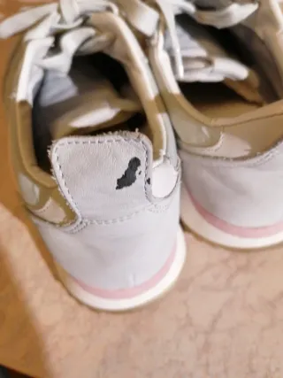 Scarpe sportive donna grigio rosa e bianche