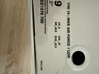 Nike Air Force 1 Low Amarillas