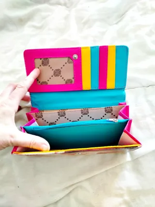 Cartera Billetera Muñeca Estilo Anime