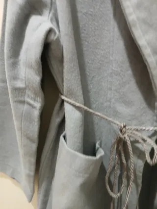 Vestaglia grigia taglia unica