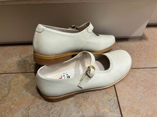 Zapatos Pablosky comunión niña blancos