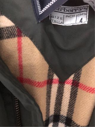 Parka BURBERRY Vintage Verde