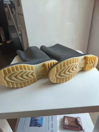 Botas de agua altas Venus negras