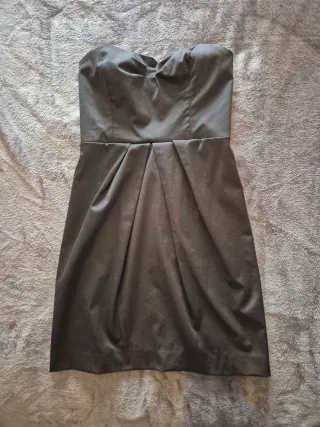 Vestido Mango Caicai Preto Tam. S