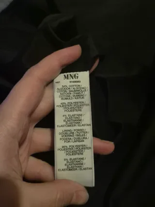 Vestido Mango Caicai Preto Tam. S