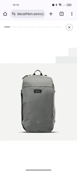 Mochila Forclaz Travel 500 40L Verde