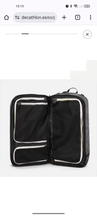 Mochila Forclaz Travel 500 40L Verde