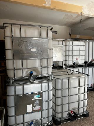 Depósito agua IBC 1000L