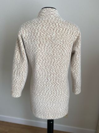 Abrigo beige y marrón Talla M