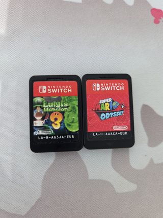 Luigi's Mansion 3 e Super Mario Odyssey