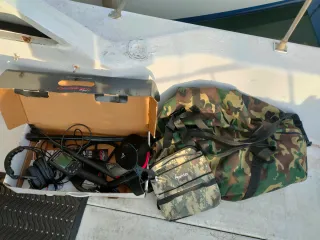 Detector Metales Nokta Makro Legend con accesorios