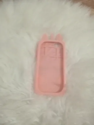 Funda Unicornio iPhone 8 Rosa elastica