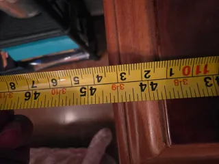 Cómoda vintage de madera  de 5 cajones