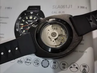 Homage Seiko Capitan Willard Black PVD NH36