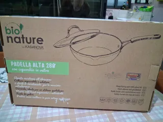 Padella alta Kasanova 28cm con coperchio